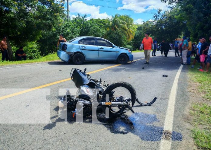 Foto: Mortal accidente en Tola, Rivas / TN8 Foto: Mortal accidente en Tola, Rivas / TN8