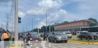 Foto: Multas para quienes no sepan usar bien la nueva Pista Héroes de la Insurrección, en Managua / TN8