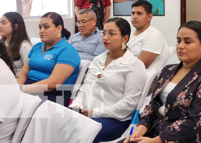 Foto: Encuentro de mujeres de educación técnica en el Centro Nieves Cajina, Managua / TN8