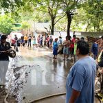 Dos hermanitas se salvan de milagro tras fuerte incendio en Managua Foto: Incendio en una vivienda del barrio Laurel, en Managua / TN8