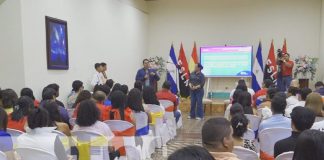 medios sandinistas y estudiantes de Comunicación de la UNAN-León / TN8