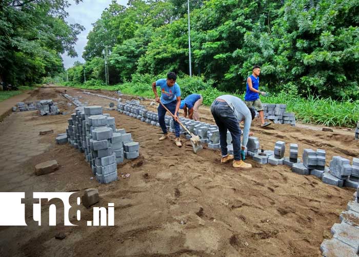 Foto: Mejores accesos a comunidades de Rivas / TN8