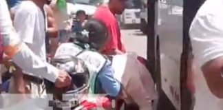 Foto: Accidente con bus en Managua deja grave a señora en la capital / TN8
