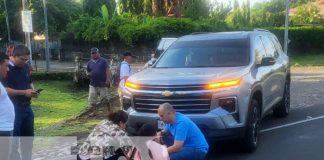 Foto: Madre e hija lesionadas tras accidente en Chinandega / TN8