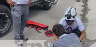 Foto: Accidente con ciclista en Estelí / TN8
