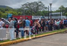 Peñas Blancas se desborda de ticos, listos para el juego Nicaragua vs Costa Rica Foto: Ticos llegan a Nicaragua para el partido de eliminatoria mundialista / TN8