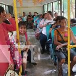 Por primera vez: transporte llega a las comunidades rurales del Distrito III de Managua Foto: Nueva ruta que conecta con comunidades del Distrito III de Managua / TN8