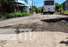 Mal estado de calles en Valles de Sandino aumenta riesgos para familias Foto: Exigen reparación de calles en Valles de Sandino, Managua / TN8