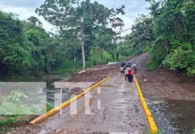 Un puente de esperanza para la comunidad de Zapote Kum, en Siuna Foto: Nuevo puente en Zapote Kum, Siuna / TN8
