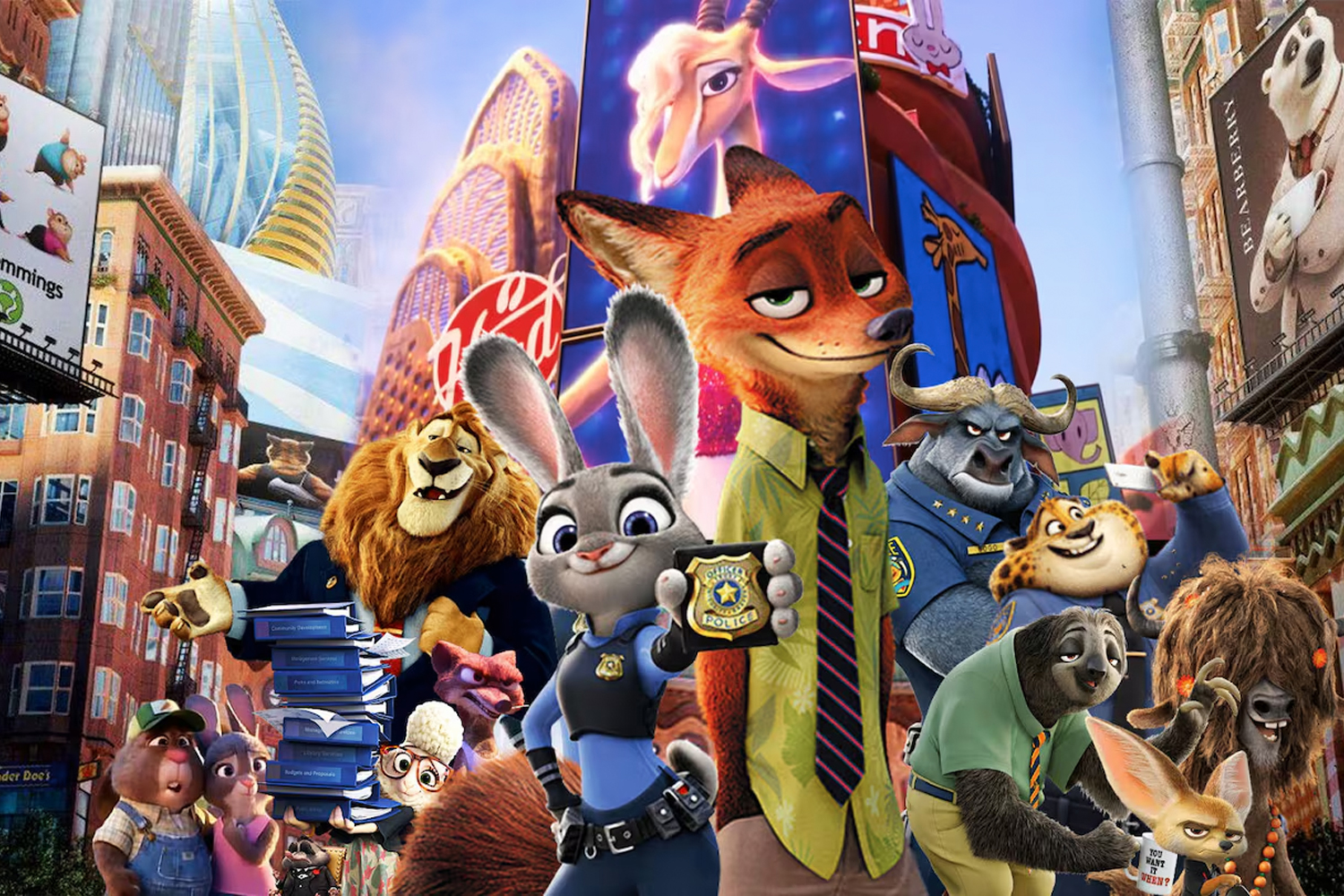 Foto: Una serpiente llega a Zootopia /Cortesía