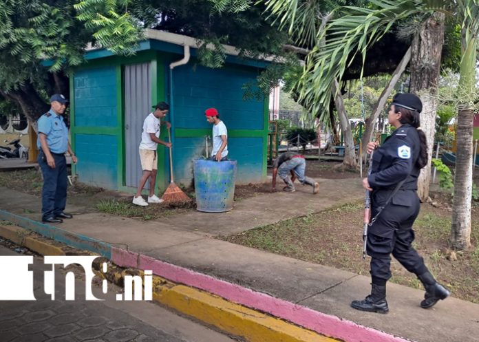 Foto: Policía Nacional refuerza orden en Rivas /TN8 Foto: Policía Nacional refuerza orden en Rivas /TN8