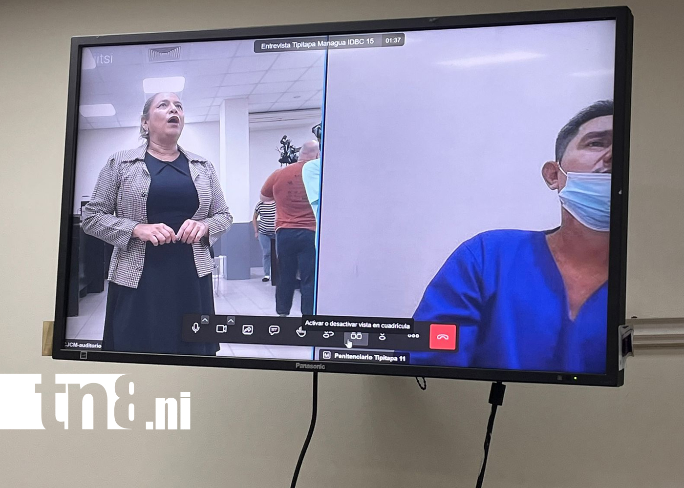 Foto: Juicio por accidente mortal en Ticuantepe /TN8