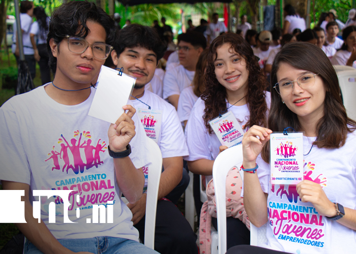 Foto: Campamento de Jóvenes Emprendedores desde Carazo / TN8