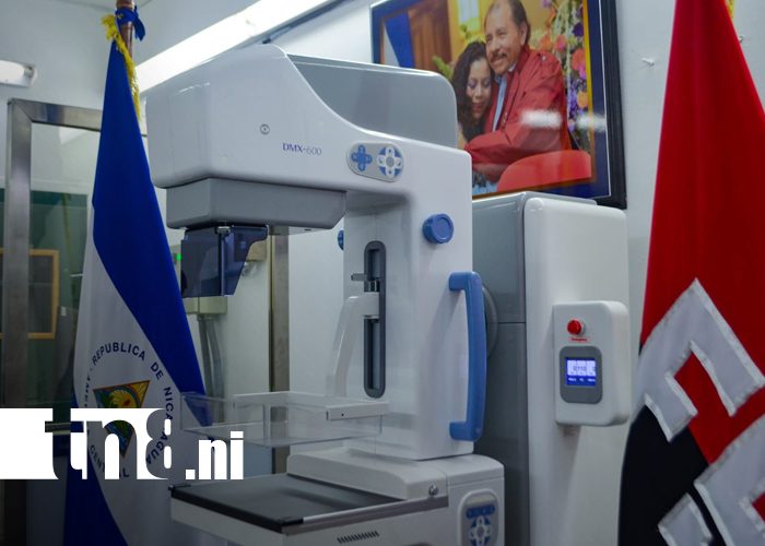 Foto: Masaya fortalece la lucha contra el cáncer con moderno mamógrafo digital/TN8