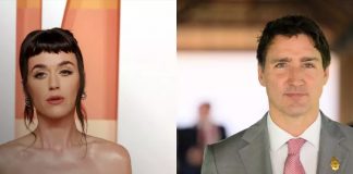 Foto: Katy Perry y Justin Trudeau /cortesía