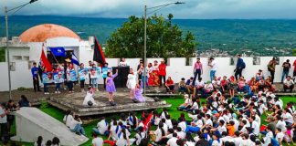Foto: Juventud Sandinista rinde homenaje a Benjamín Zeledón con caminata histórica en Masaya/TN8