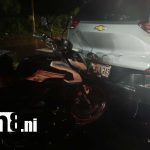 Accidente de tránsito en carretera nueva a León deja una persona lesionada Foto: Accidente de tránsito en carretera nueva a León deja una persona lesionada/TN8