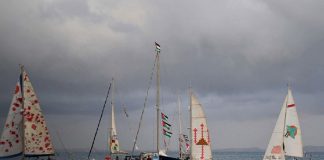 Foto: Flotilla humanitaria «en alerta máxima» por amenazas de Israel /Cortesía