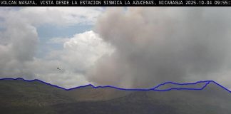 Foto:INETER informa sobre actividad en el volcán Masaya /Cortesía