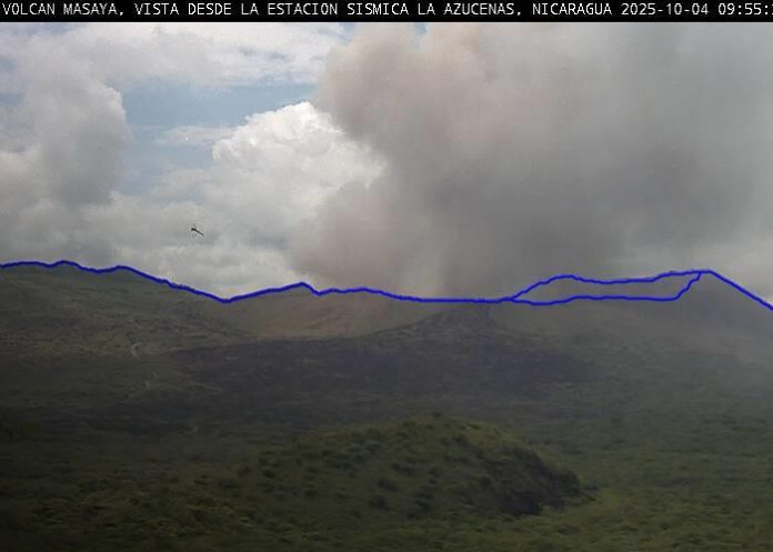 1 Foto:INETER informa sobre actividad en el volcán Masaya /Cortesía