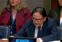 Nicaragua denuncia colonialismo ante ONU en Nueva York Foto: Nicaragua reafirma lucha por la paz y soberanía / Cortesía