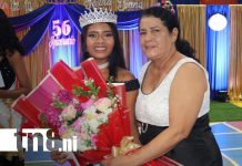 ¡Orgullo Mayangna! Nidia Carolina Siles, la nueva reina del 56 aniversario de Siuna Foto: Cuatro jóvenes compiten coronación belleza en Siuna / TN8