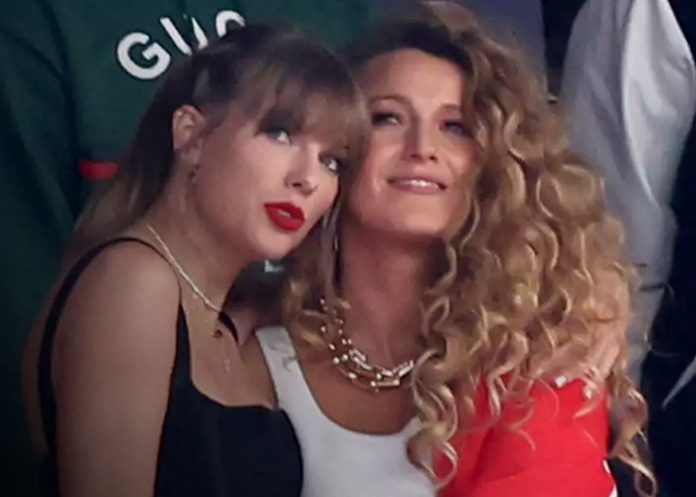 Foto: Blake Lively apoya a Taylor Swift /cortesía Foto: Blake Lively apoya a Taylor Swift /cortesía