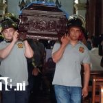 Nindirí despide con honores al bombero José Luis Aguinaga, víctima de fatal accidente de tránsito FOTO: Nindirí llora a su héroe: despiden al bombero José Luis Aguinaga/TN8