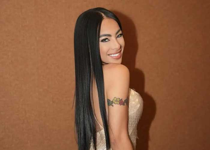 Foto: Yailin La Más Viral revela detalles del choque de su McLaren azul / tn8.ni