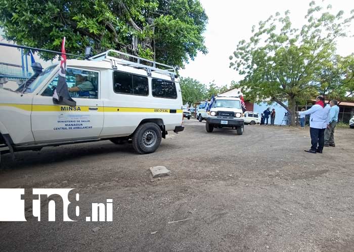 Foto: Nicaragua refuerza su sistema de salud con modernas ambulancias / TN8.NI