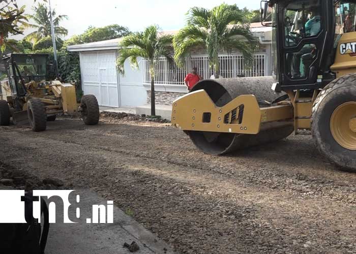 Foto: Esquipulas estrena calles adoquinadas en Barrio El Naranjo/TN8