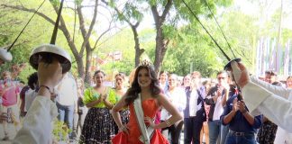 Foto: María Alejandra Guerra Urbina deslumbra a todos en la UNAN Managua/ TN8