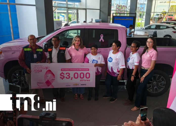 Foto: Chevrolet y Movicáncer se unen contra el cáncer de mama /TN8 Foto: Chevrolet y Movicáncer se unen contra el cáncer de mama /TN8