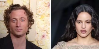 Foto: Jeremy Allen White y Rosalía /cortesía