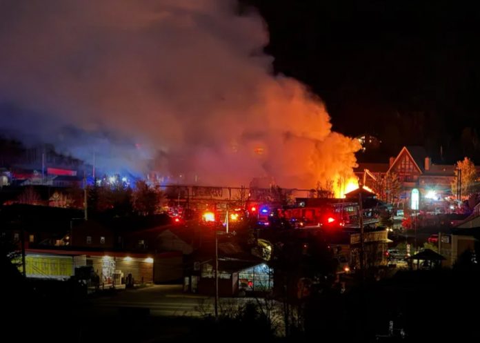 Foto: Incendio en Nederland, Países Bajos /cortesía Foto: Incendio en Nederland, Países Bajos /cortesía