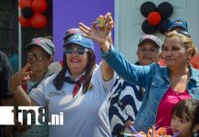 Foto: familias de Masaya reciben sus nuevas viviendas en Villa Blanca/TN8