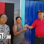 Entregan la casa número 33 del proyecto de viviendas para familias en extrema pobreza en Nandaime Foto: Nandaime; 33 familias ya tienen hogar propio/TN8