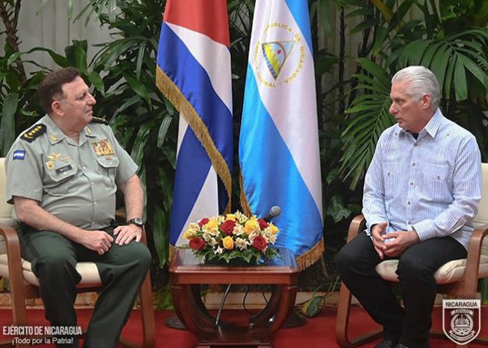 1 Foto: Encuentro de alto nivel refuerza cooperación entre las Fuerzas Armadas de Cuba y Nicaragua / Cortesía