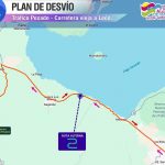 Cierran paso de transporte pesado por construcción del nuevo paso a desnivel en Ctra. Vieja a León Foto: Cierran paso de transporte pesado por construcción del nuevo paso a desnivel en Ctra. Vieja a León / Cortesía