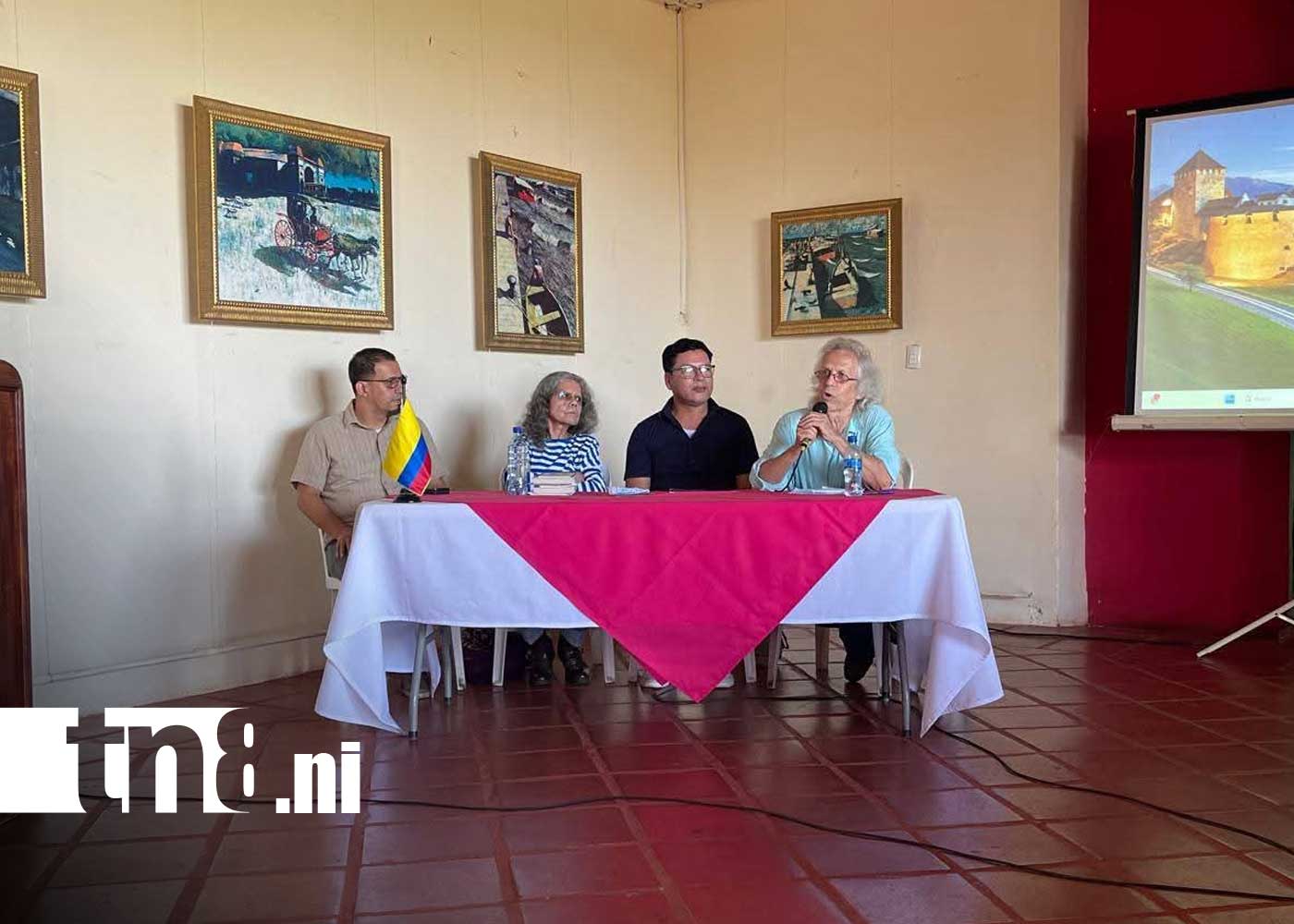 Foto: Nicaragua y Colombia estrechan lazos a través de la Poesía, desde Granada/TN8