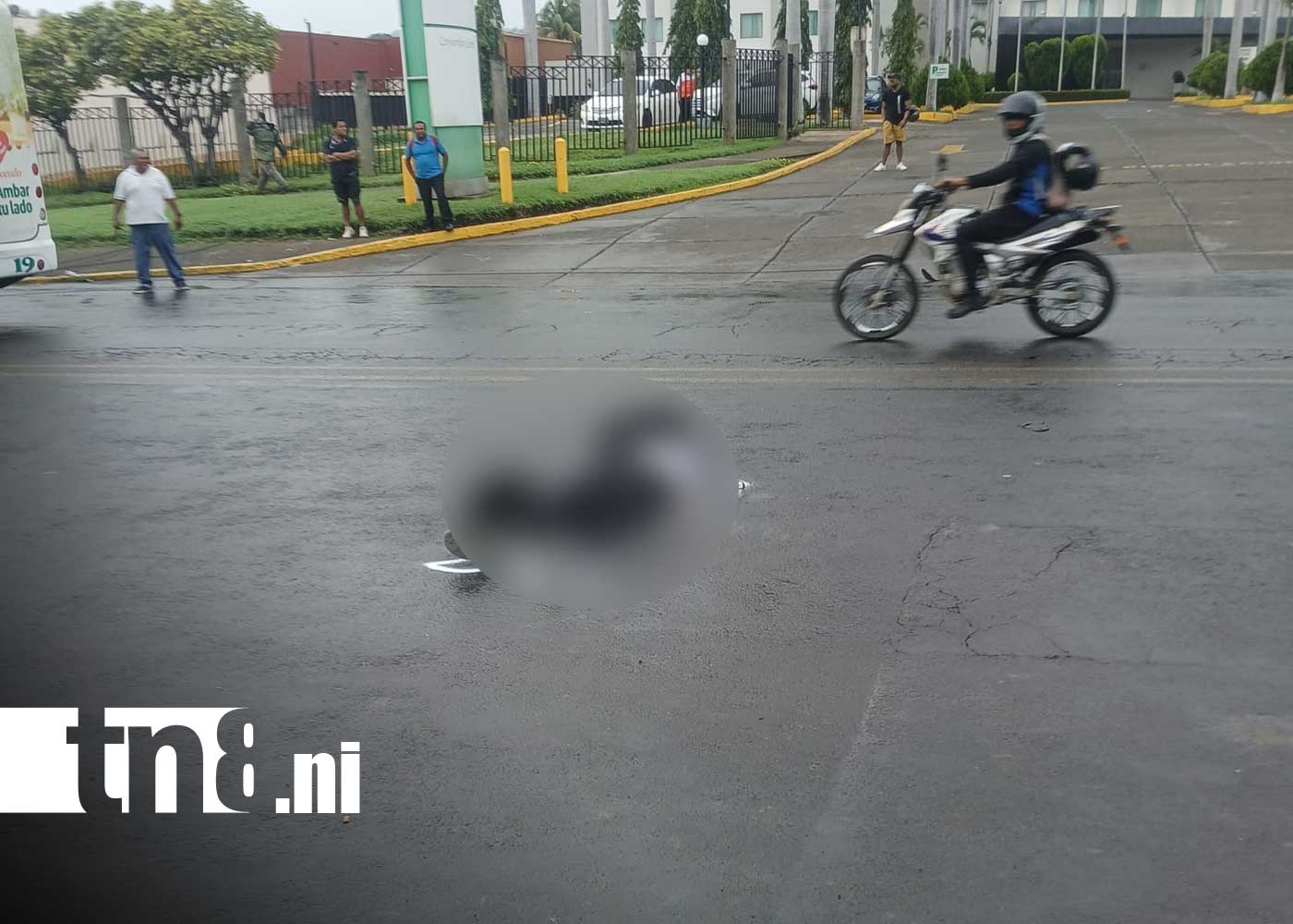 Foto: Mortal accidente frente al Holiday Inn en Managua/ TN8