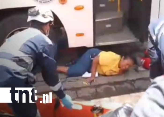 Foto: Managua: bus arrolla a mujer de 67 años/TN8
