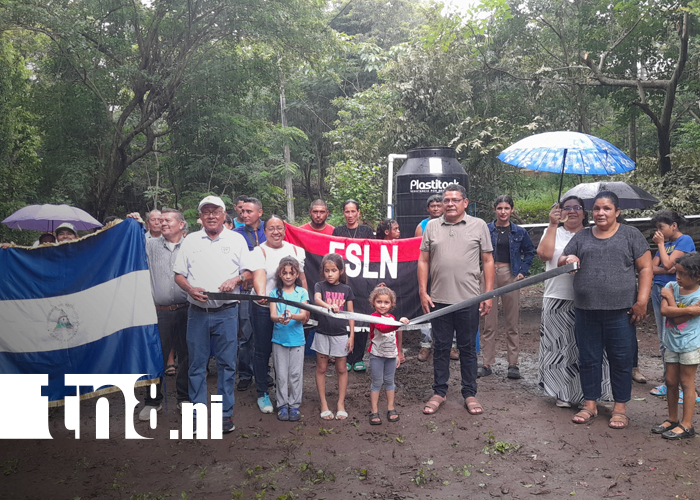 Foto: Agua potable permanente llega a 35 familias de Nandaime/TN8