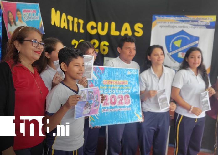 Foto: 2,100 cupos disponibles en el Colegio San Sebastián, Managua/ TN8 Foto: 2,100 cupos disponibles en el Colegio San Sebastián, Managua/ TN8