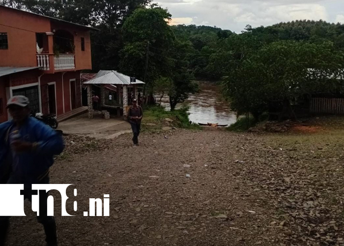 Foto: Joven desaparece tras ser arrastrado por un río en Boaco/TN8
