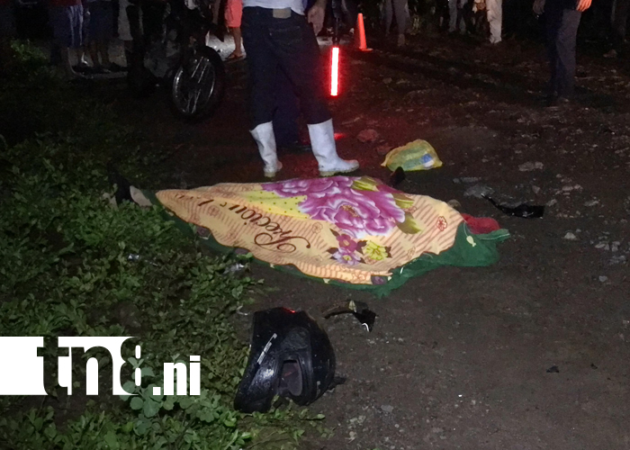 Foto: Joven fallece en accidente con semoviente en Boaco/TN8