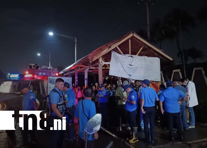 Foto: Corrientes de lluvia arrastran a menor de 13 años en Managua/TN8