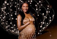 Foto: Jasmine Tookes desfila embarazada /cortesía