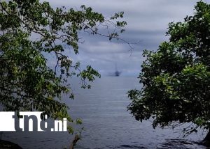 Foto: Tromba marina en Ometepe: un espectáculo raro y fascinante/TN8