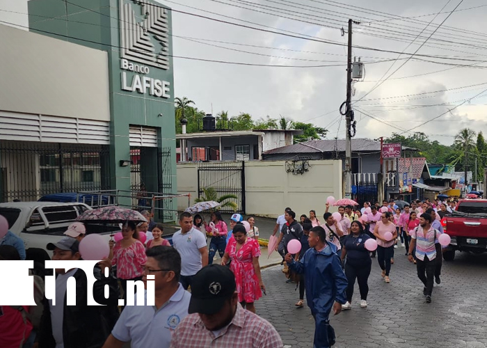 Foto: Siuna en jornada preventiva contra el cáncer de mama/TN8
